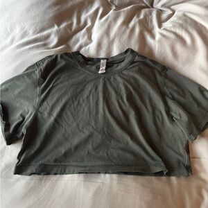 Lululemon All Yours Cropped Tee